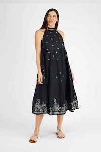 LULA SOUL Madden Dress Blk