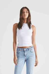 Neuw Denim: NEUW Jonesy Singlet White