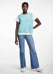 Ld Co: LD+CO Check Vest Turq