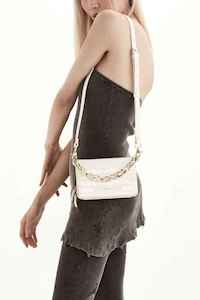 Stolen Girlfriends Club: SGC Little Trouble Bag Cream