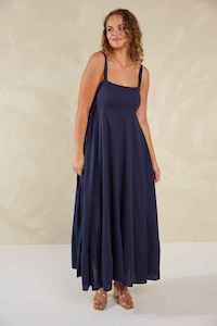 Haven: HAVEN Sardinia Maxi Dress Riviera