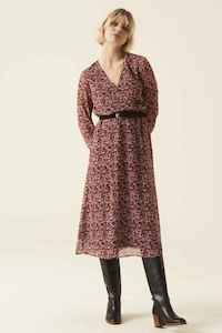 Garcia: GARCIA Red Lips Dress Red