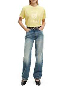 Scotch Soda: S&SODA Graphic Loose Tee Popcorn