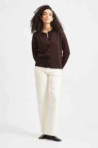 Toorallie: TOORALLIE Fine Knit Cardy Cocao