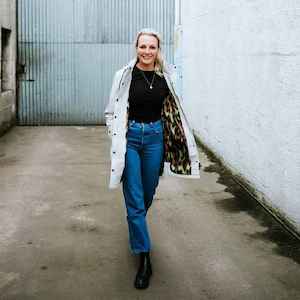 Jackets: MOKE Billie Coated Raincoat ICrystal