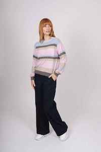 Bridge Lord: B&L Multi Stripe Pullover Pastels