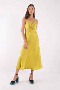 Dixie: DIXIE Slip Dress Citrus