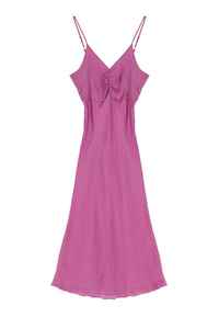 DIXIE Slip Dress Fuschia