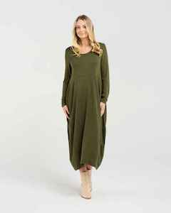BLACKSTONE Tabitha CashB Dress Olive