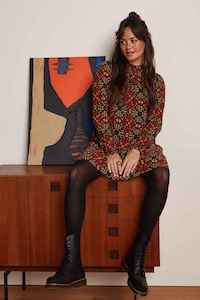 KING LOUIE Sandy Zesty Dress EBlue