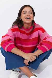 Haven: HAVEN Yuma Jumper ChilliPink