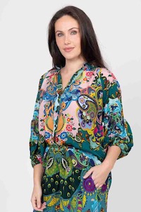 AUGUSTINE Noah Crepe Shirt Retro