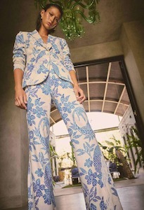 Once Was: ONCE WAS Leandro Pants AzureMos