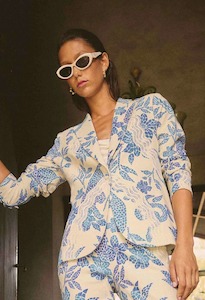 ONCE WAS Leandro Blazer AzureMos