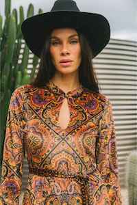 New Briarwood: NLB Elixir Maxi Dress Ember