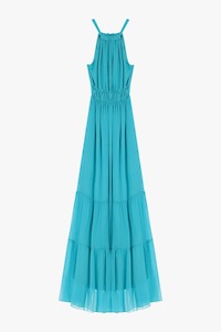 DIXIE Agean Sea Halter Dress Emerald
