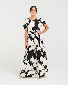 Black Stone: BLACKSTONE Juliana Jumpsuit BlackW