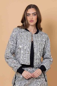 AMAYA Noah Seq Bomber Silver