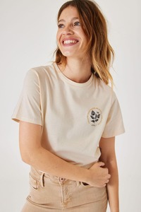 Tops: GARCIA Happy Laugh Tee Whitecap