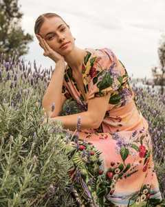 White Closet: WHITE CLOSET Twist Dress Provence