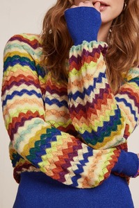 KING LOUIE Bell Rise Top ChevMulti