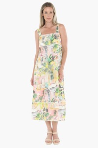 JUMP Tiger Island RicRac Dress Multi