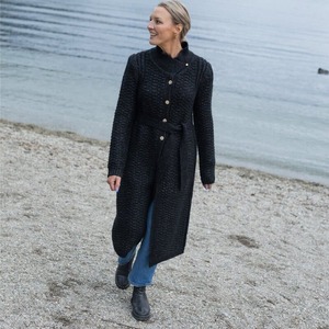 MOKE Naomi Knit Coat Black