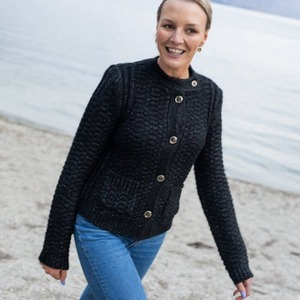 Moke: MOKE Elle Cardigan Black