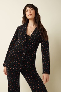 KING LOUIE Bibi Velvet Blazer NivalBl