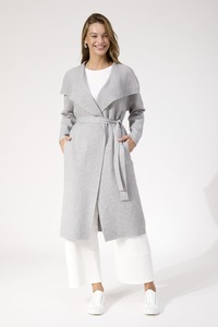Knitwear: HAVEN Chamonix Cardy Grey