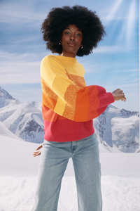 Knitwear: HAVEN Valenza Jumper Sunrise