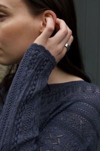 ERIBE Vaila Lace Sweater DenBlue