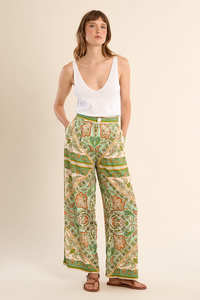 MOLLY BRACKEN Woven Pants GreenInes