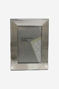 Silver Lines Picture Frame - 6x4