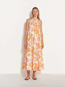 Astrid Dress - Pink Grapefruit