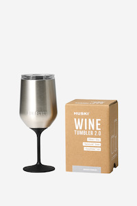 Huski Wine Tumbler 2.0 - Brushed Stainless