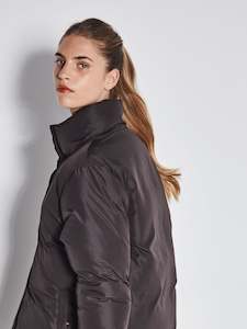 Puffer Jacket (Recycled Down) - Black