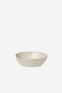Flow Bowl Small - Off White Speckle