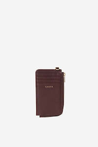 Winona Card Holder - Merlot