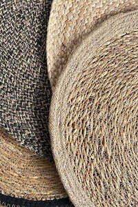 New Arrivals: Seagrass/Jute Round Placemat -  Natural