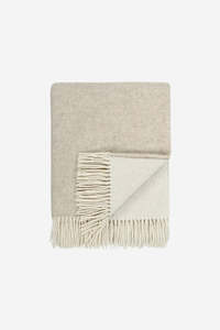Throws And Blankets: Casa throw - Oatmeal Large
