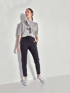 Juliette Hogan Lounge: JHL Slim Trackpant - Navy