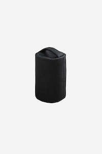 Door Stop - Black Leather
