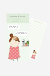 Lifestyle: Alexa Gin - Magnetic Notepad