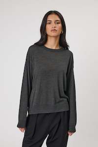 Alto Merino Crew - Moss