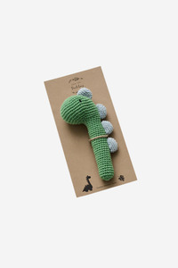 Kids Toys: Crochet Dinosaur Rattle