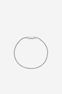 Jewellery: Tennis Bracelet - Silver