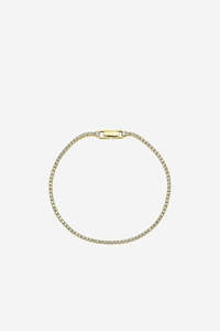 Jewellery: Tennis Bracelet - Gold