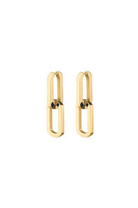 Jewellery: Dual Hoops - Gold