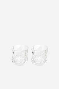 Glassware: Wavy Glasses - Set of Two